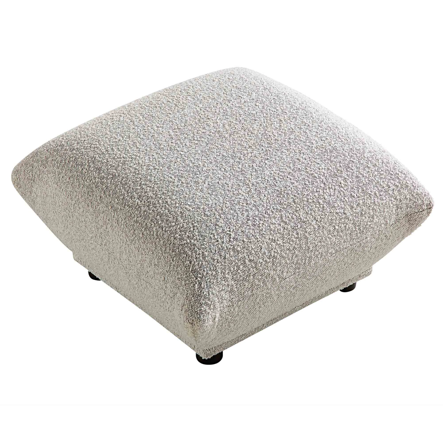 Gianni Pouffe, Mist Grey Boucle - Image 7