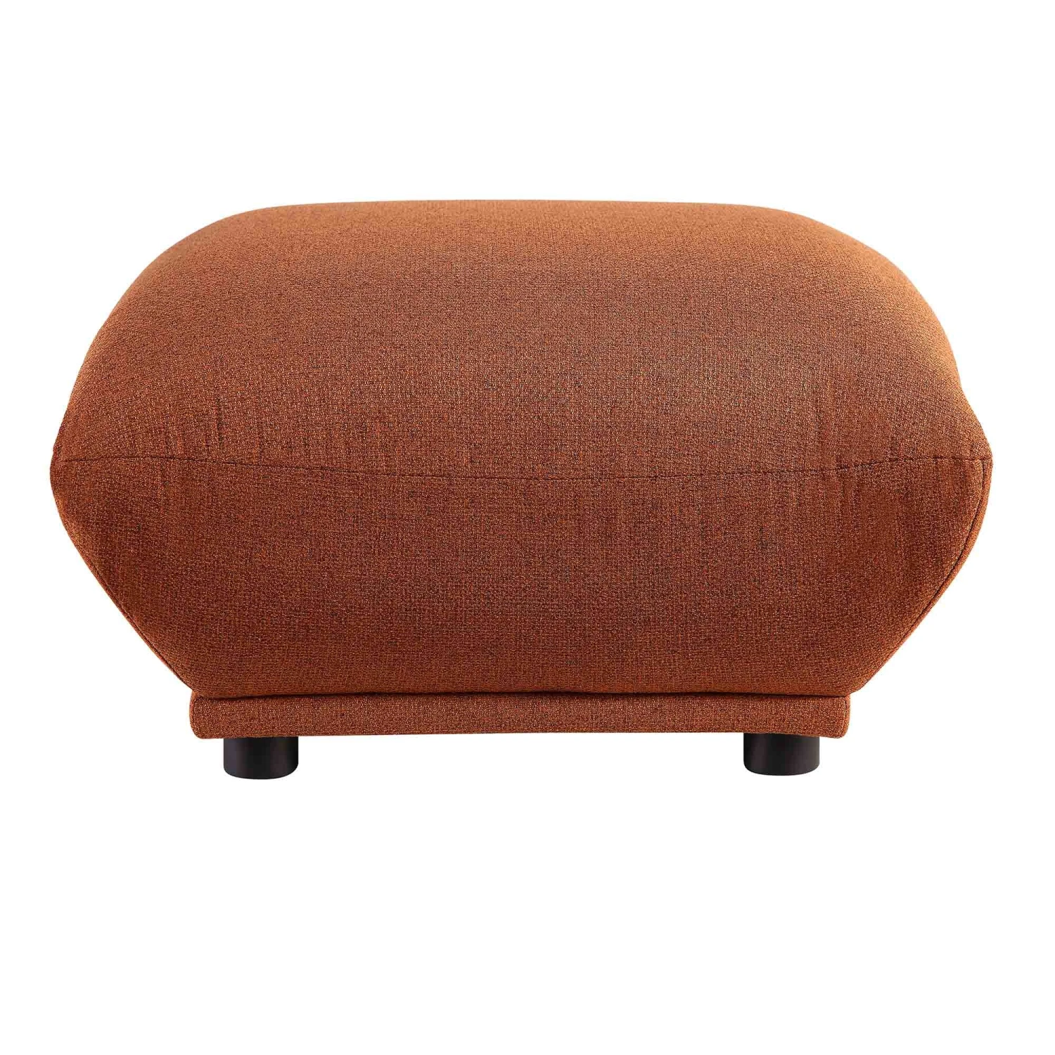 Gianni Pouffe, Terracotta Fabric - Image 5