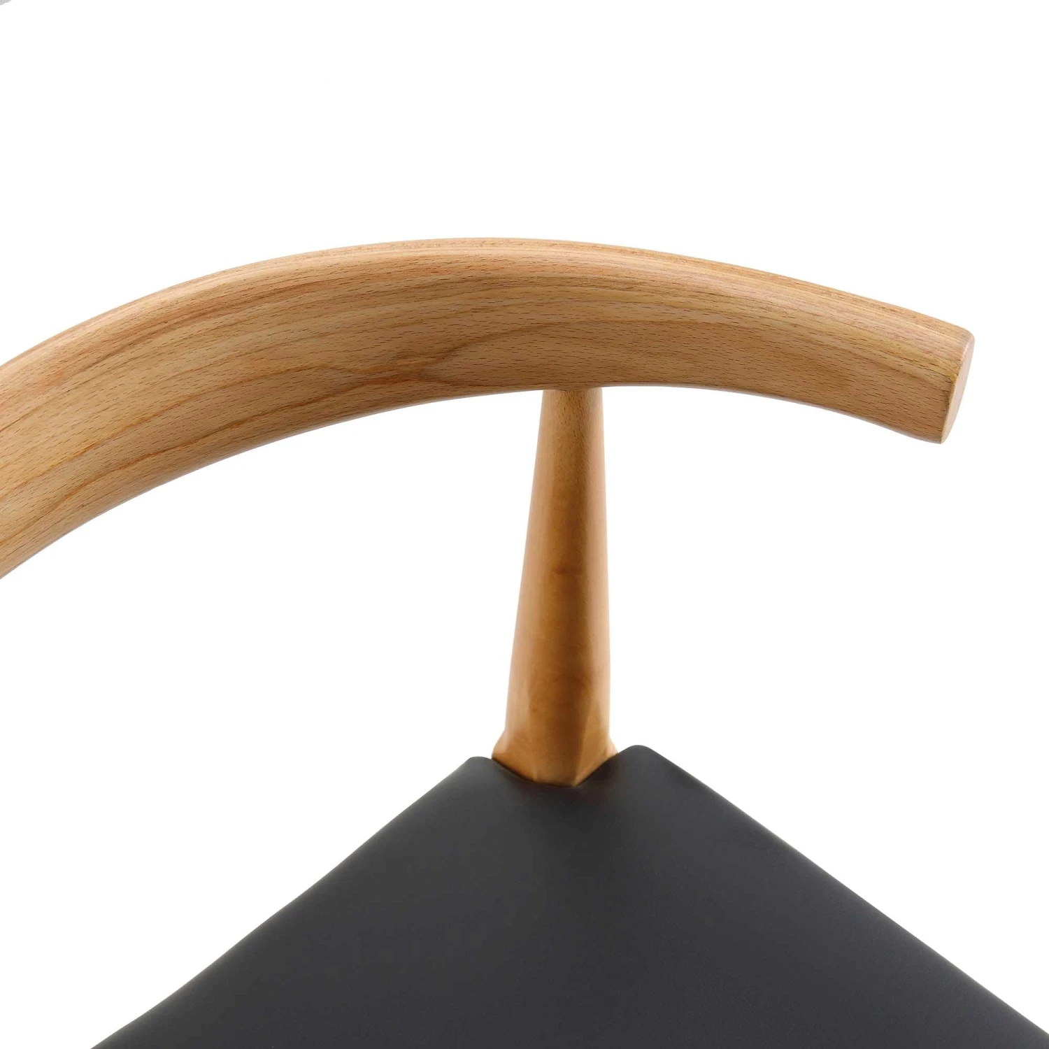 Arley Set Of 2 Beech Wood Dining Chairs, Natural And Black - Image 10