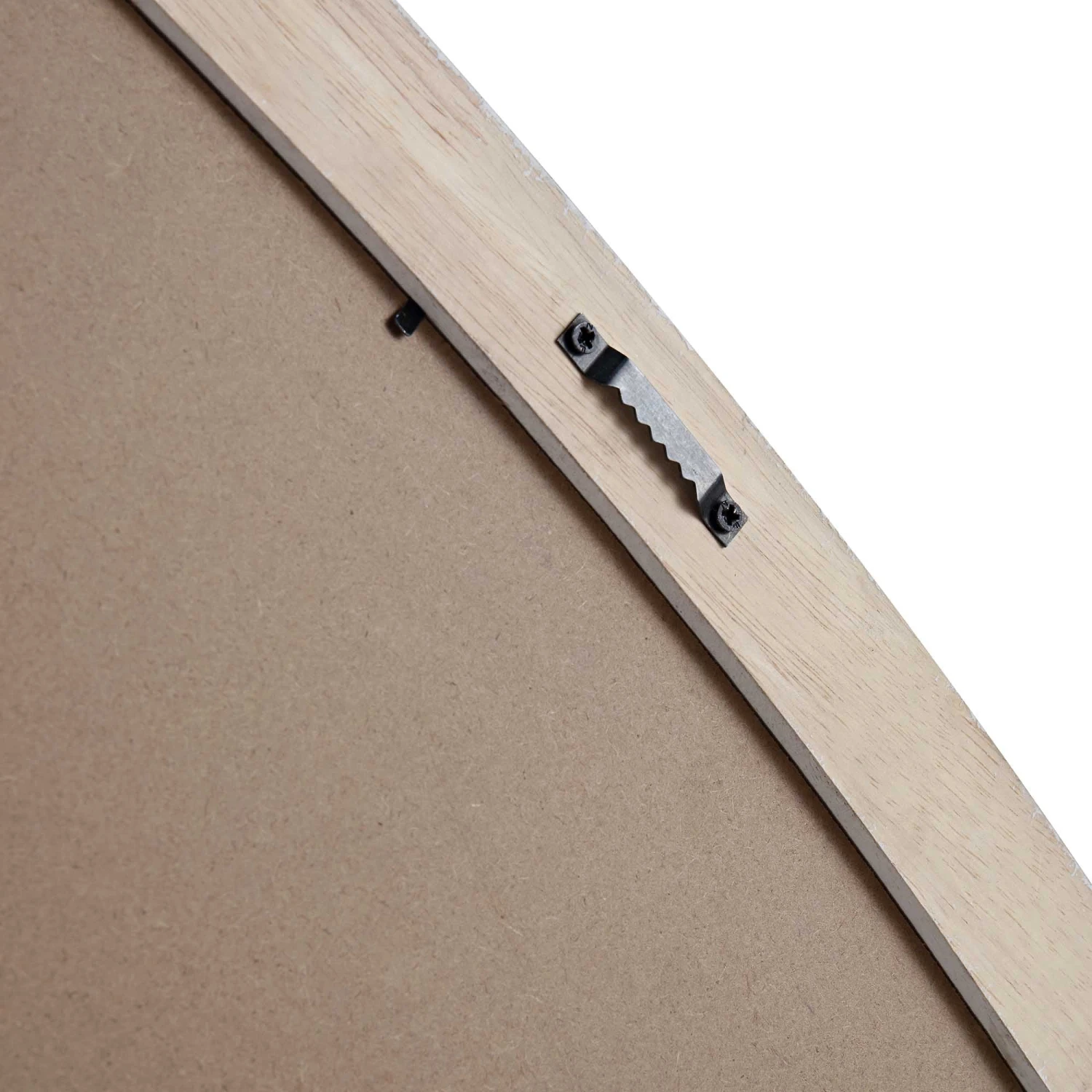 Edo Irregular Pebble Large Wooden Mirror 160 X 120 Cm, Washed White - Image 9