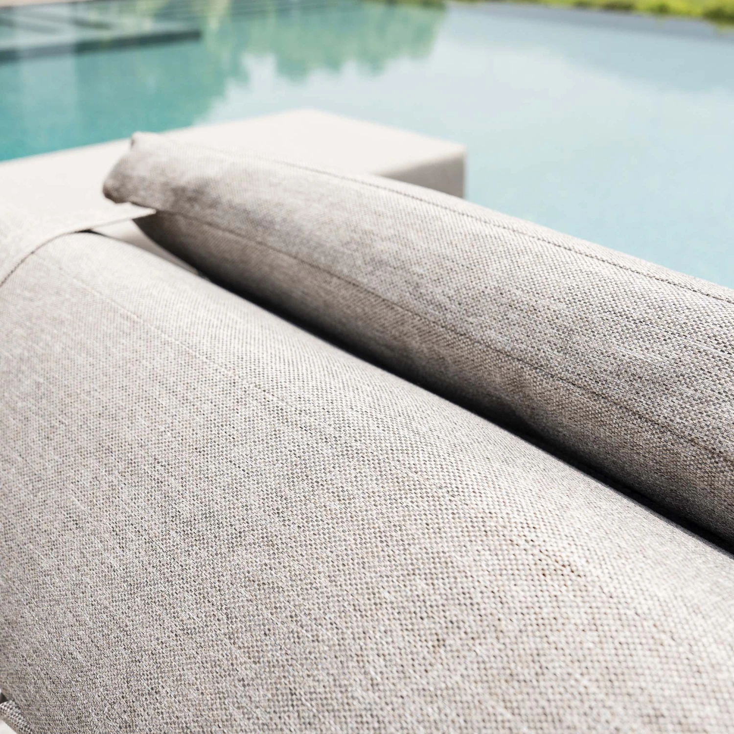 Jardin Aluminium Outdoor Sun Lounger, Granite - Image 2