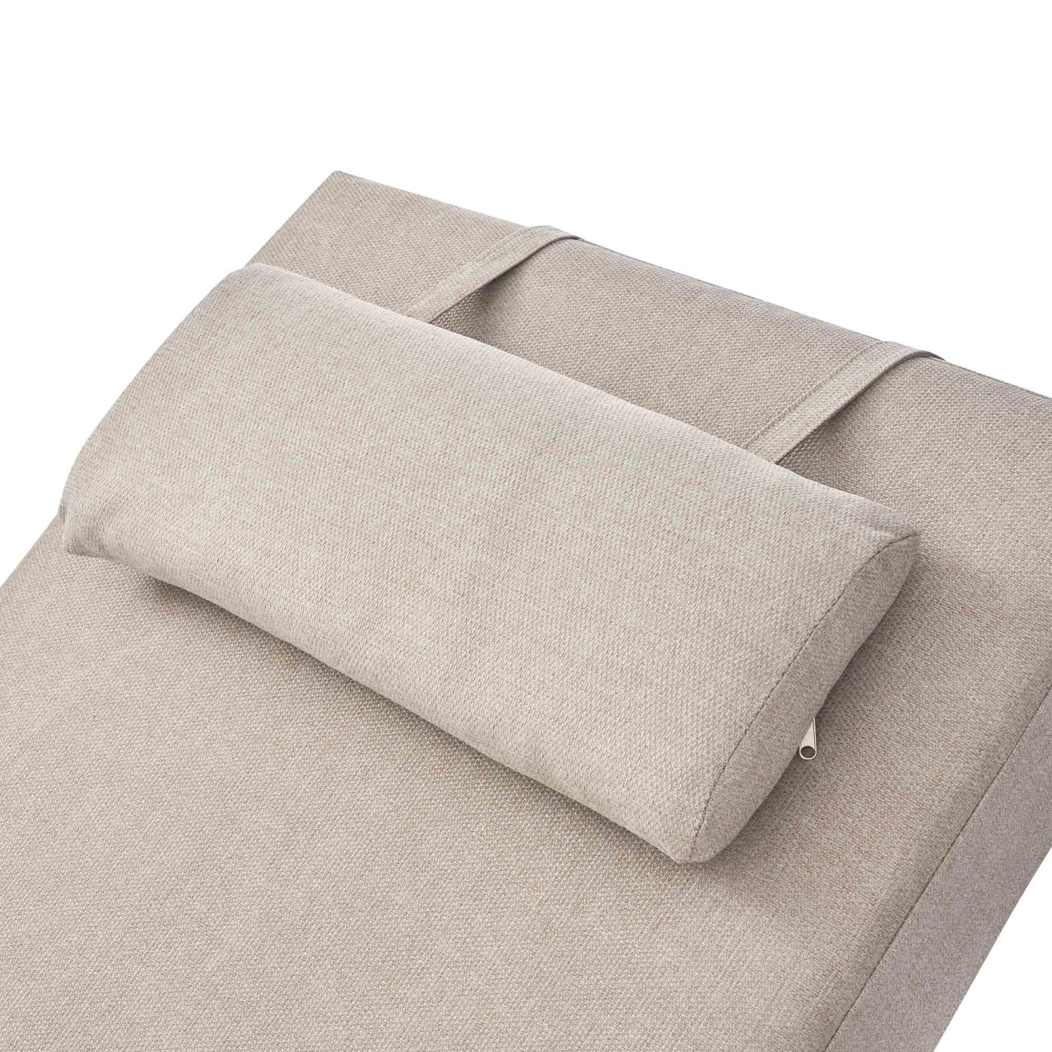 Montrose Aluminium Outdoor Sun Lounger Set, Brushed Silver Oak - Image 6