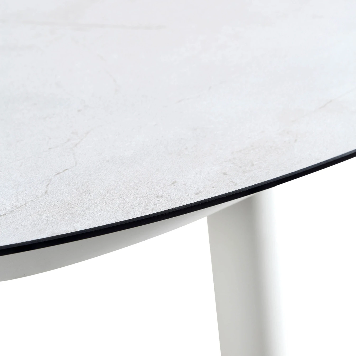 Montebello 6-Seater Outdoor Taupe Rope And Aluminium Oval Dining Set With White Ceramic Dining Table - Image 12