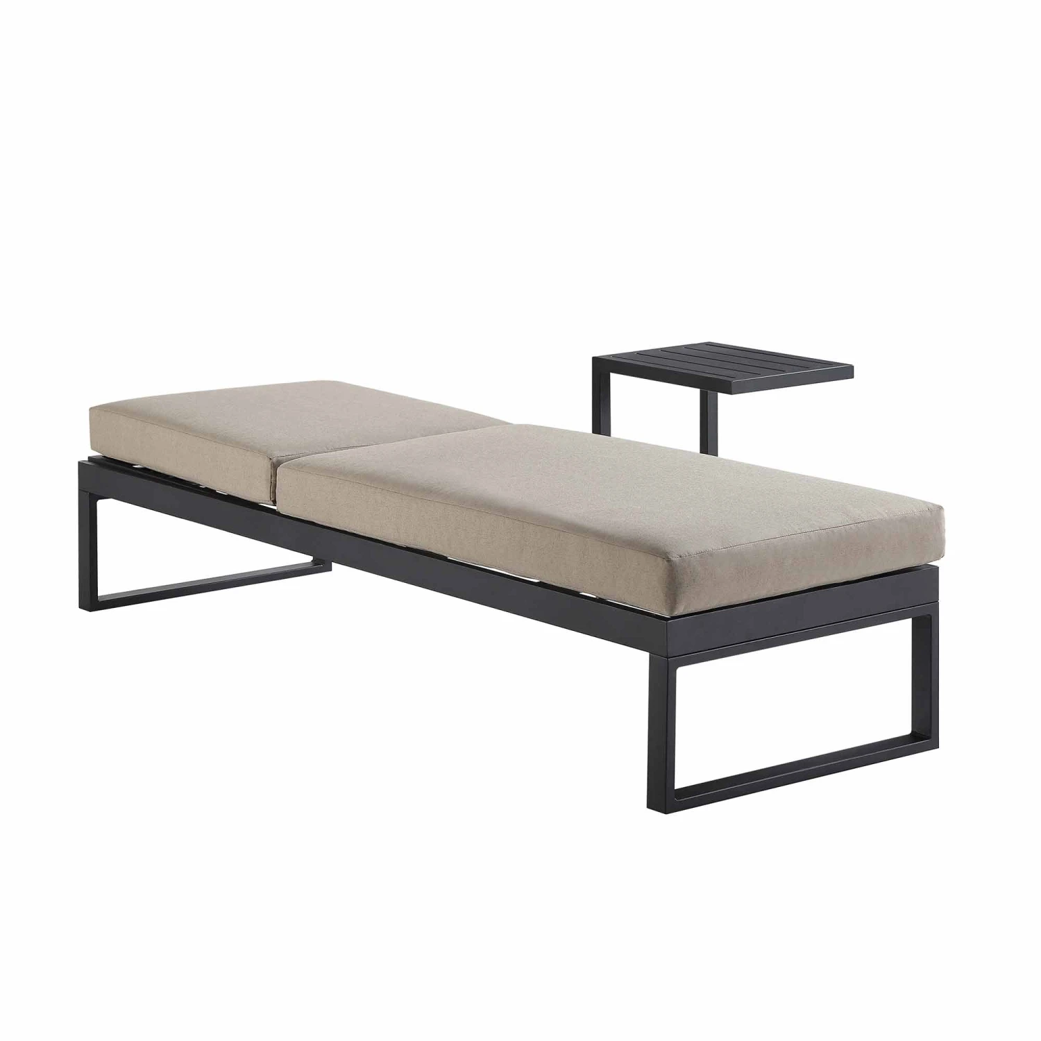 Albany Aluminium Sun Lounger, Taupe - Image 7