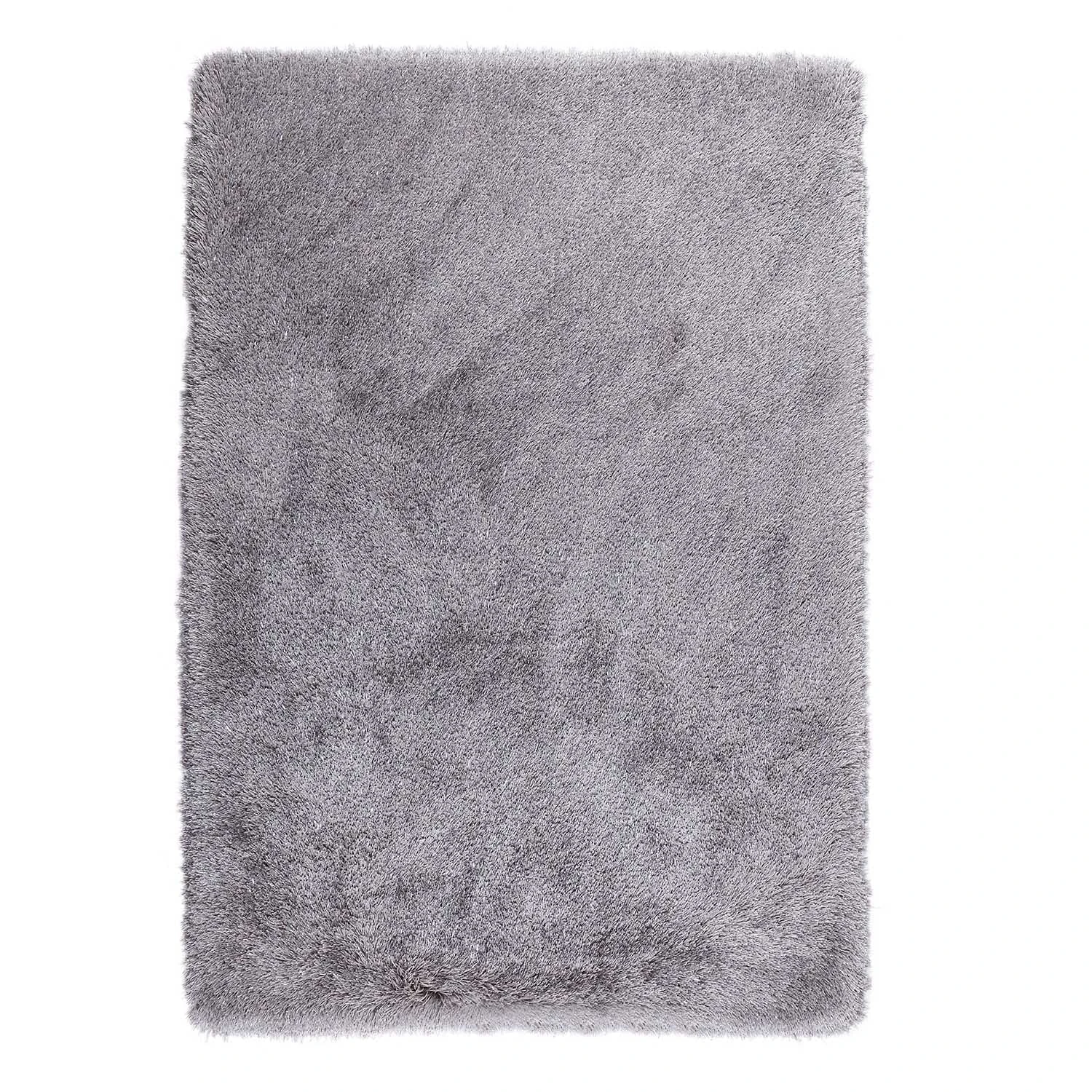Silver Tufted Shaggy Rug 200 X 290 Cm - Image 2